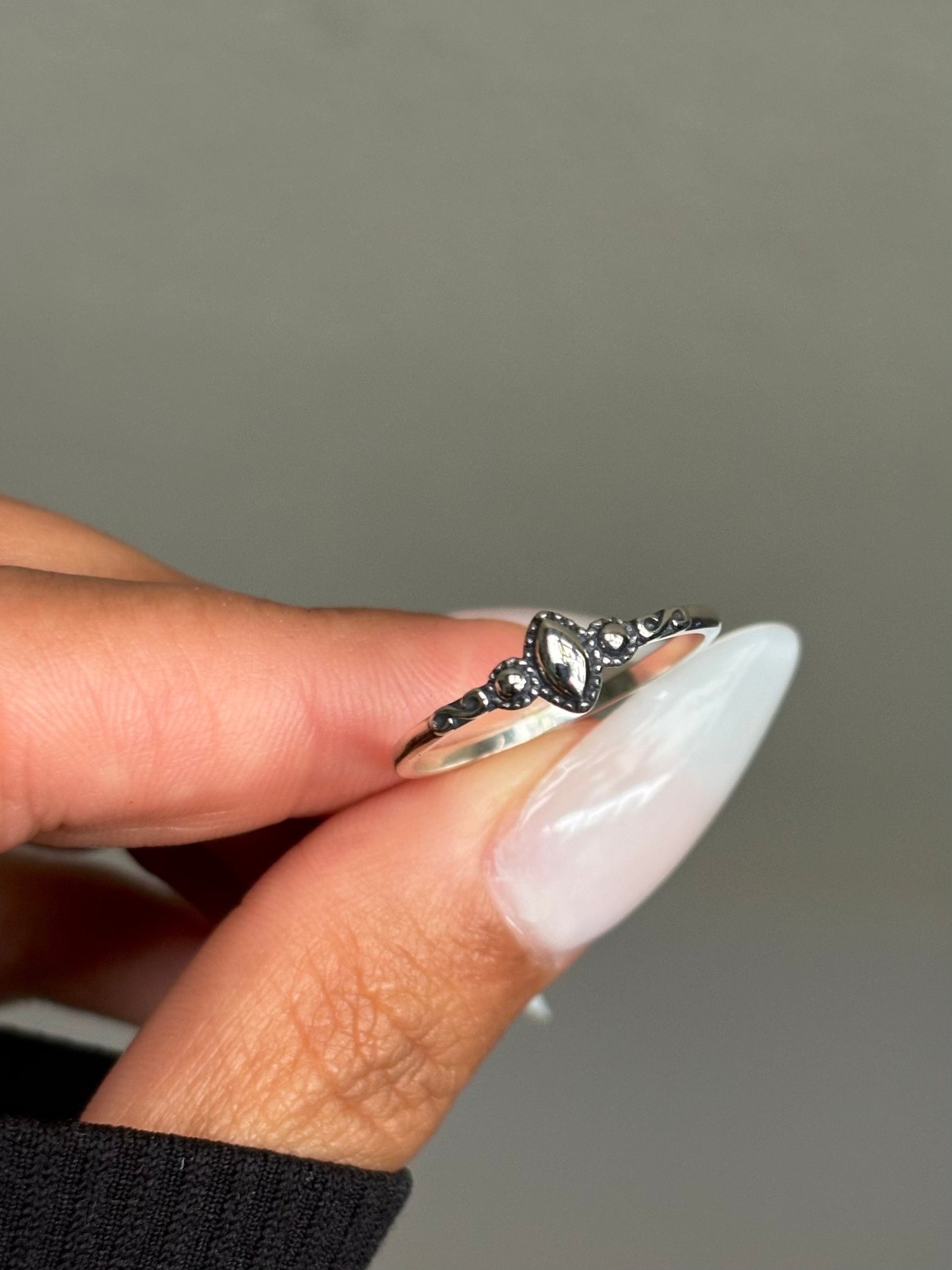 Whisper of Bali Dainty Silver Ring – Timeless Simplicity with Island Soul